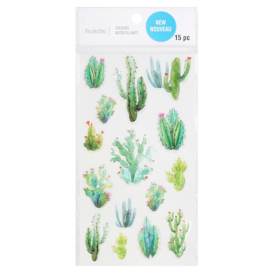 Cactus Dimensional Stickers by Recollections™
